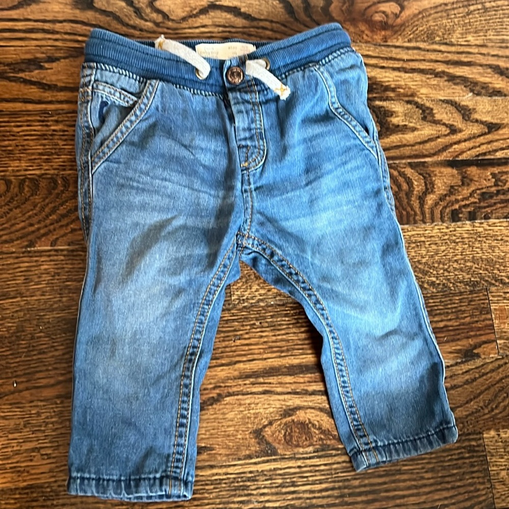 Zara infant denim pant 3-6 months